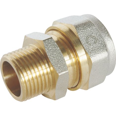 Raccord droit à visser pour tube Multicouche Ø16-M12/17 (1/3)