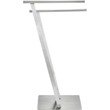 Vialli-design Lirio toallero plateado 76x20x40 cm (1/4)