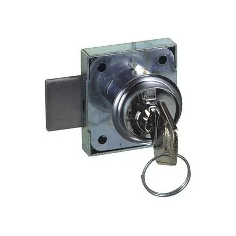 Serratura a cilindro da 20 mm per porta destra o sinistra, due chiavi, L35xH40xEP9mm.
