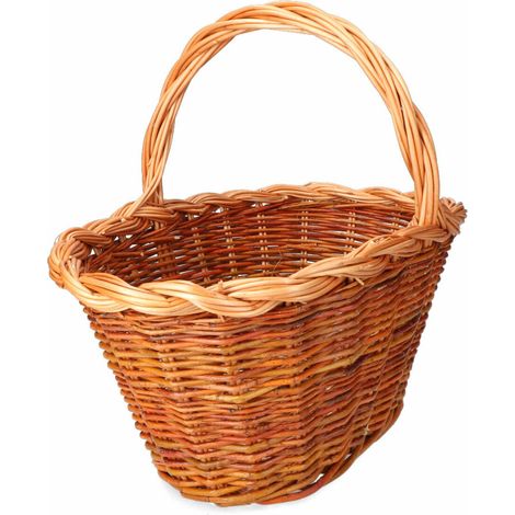 Asics Cesta in rattan naturale con maniglie 37x25x20 cm (1/5)