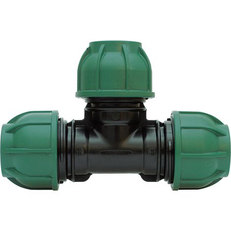 RACCORDO A COMPRESSIONE PN10 TEE 90  °  mis. 40x40x40 5.00 pz
