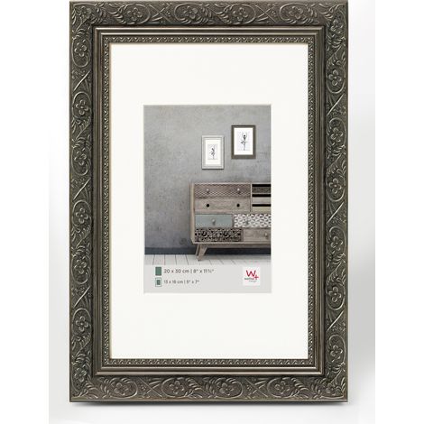 Barock Holzr. 40x50 cm, ANTHRAZIT (1/3)