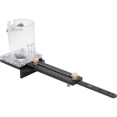 Base pour défonceuse à bois fraisage rainurage CNC broche 8mm trous clous 2.5mm pour défonceuse 65mm alu abs (1/5)