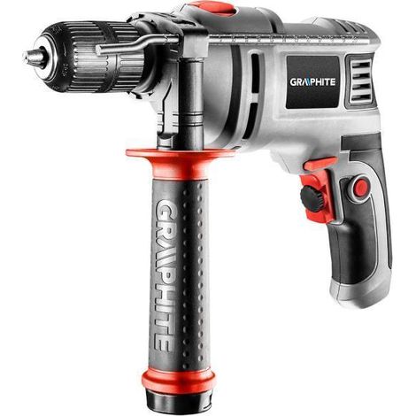 Trapano a percussione 550w mandrino autoserrante graphite 58g735 (1/5)