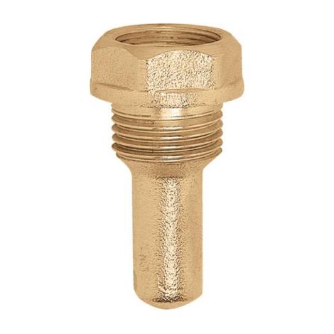 Schutzrohr INAIL-Ex ISPESL, Schutzrohrlänge 45 mm Caleffi 694045 1/2" M (1/2)