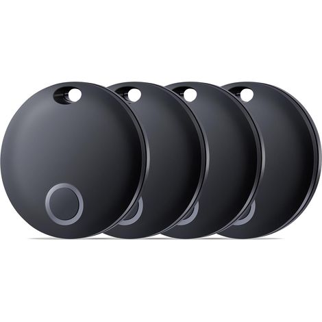 Tracker Bluetooth - Compatible Avec Apple Find My - Étanche IP67 - Pour Valises Clés Sac À Dos - Lot De 4 (1/5)