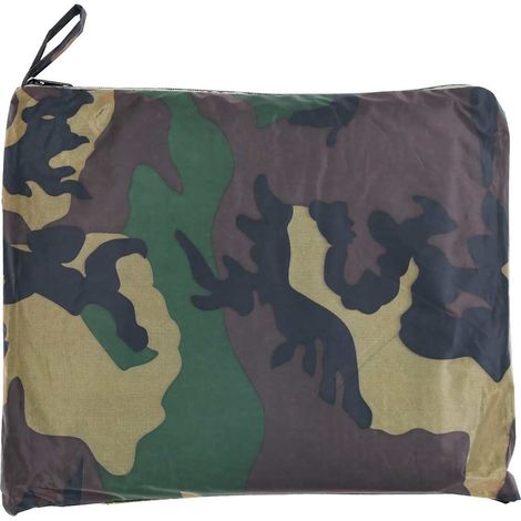 vidaXL Chubasquero impermeable pantalón sudadera hombre camuflaje XL (1/2)