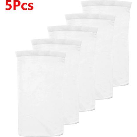 Accessoires de piscine Chaussettes de skimmer en nylon (lot de 5 ou 10), protections pour panier de filtre domestique, accessoires d'entretien de piscine (1/5)