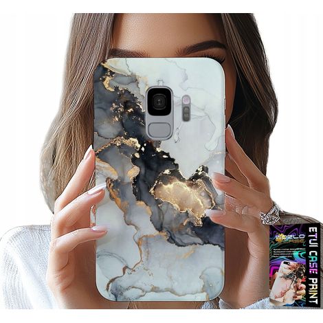 Custodia per Samsung Galaxy S9 - elegante effetto marmo, motivi femminili alla moda (1/5)