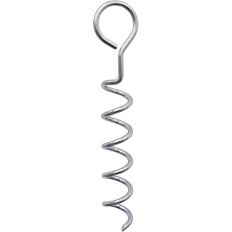 Piquet d'ancrage pour tente trampoline Piquet de sol Spirales d'ancrage au sol Accessoires de tente Stable (1/4)