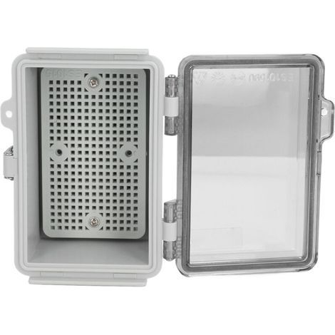 Scatola di distribuzione con piastra di montaggio IP67, custodia elettrica adatta per applicazioni esterne. (1/5)