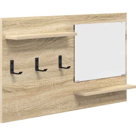 Maison Exclusive - Wandmontierter nachttisch Sonoma-Eiche 90 x 10
