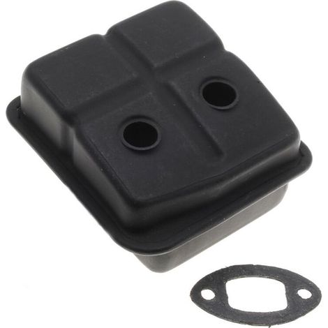 Pot d'échappement taille haies compatible avec Stihl HS81 et HS86 remplace 4237 140 0600 (1/4)