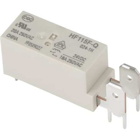 HF115F-Q-024-1H 24V DC 20A 6-poliges Relais für industrielle Steuerung von Haushaltsgeräten