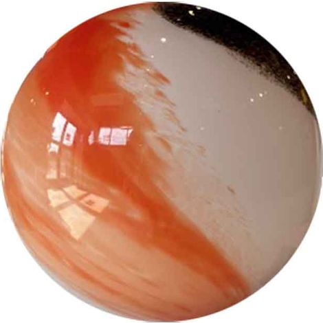 Lampe boule led Galaxie verre blanc 14x14x14cm (1/2)