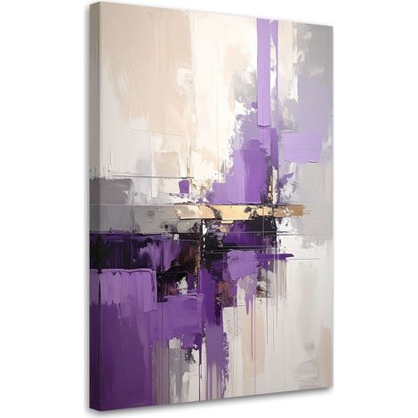 Wandbild Violette Abstrakt 40x60 (1/5)