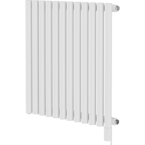 Wholesale Domestic Sinclair White 600mm x 595mm Horizontal Single Panel Electric Radiator (1/5)