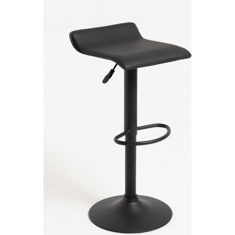 Taburetes Cocina - Taburete Tim Black - Negro (1/5)