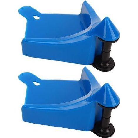 Set aus 2 Schlauchführungen für Autos, Präzisionswerkzeuge gegen Einklemmen, Reifeneinsetzkeile, für die Autowäsche (blau). (1/5)