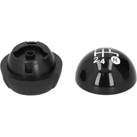 Pommeau de levier de vitesse avec couvercle décoratif pour Fiat 500 500C 2007‑2018 LHD RHD (1/5)