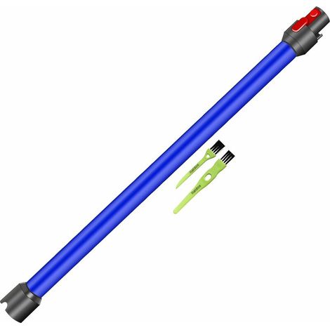 Tubo di prolunga telescopico/rigido per aspirapolvere Dyson V11, V10, V15, V8 e V7, lungo 73 cm, con sgancio rapido, di colore blu.