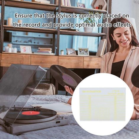 Dispositif essentiel d'alignement VTA et d'azimut pour platines vinyles, destiné aux audiophiles. (1/4)