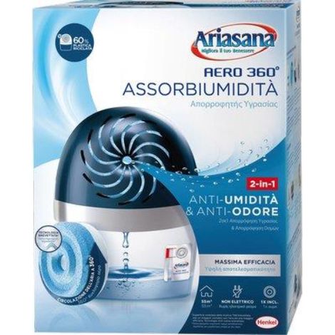 Ariasana tab kit aero 360 vaschetta + nr 1 tab gr 450 (6 pezzi) Henkel