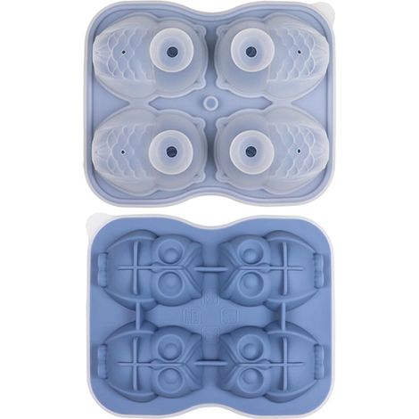bac à glaçons en silicone forme de chouette – Design entonnoir pour un (1/5)