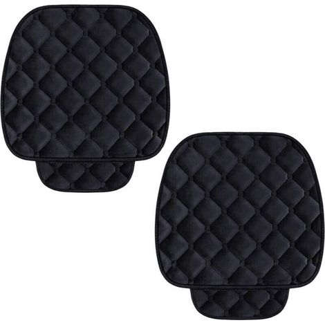 2 Pièces Housses de Siège Voiture en Velours Universelles pour Sièges Avant – Protection Confortable et Élégante (1/4)