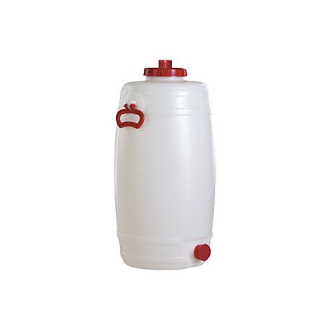 GRAF bidón universal 50 L redondo de PE apto para alimentos (1/2)