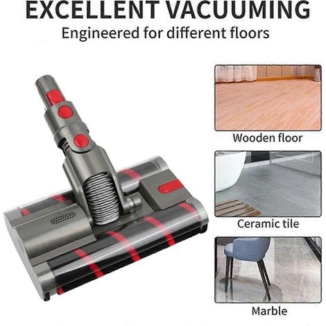 Ersatzteile für Dyson Omni-Glide SV19/SV21 Staubsauger: Weiche Walzen-Reinigungsdüse mit Doppelwalze