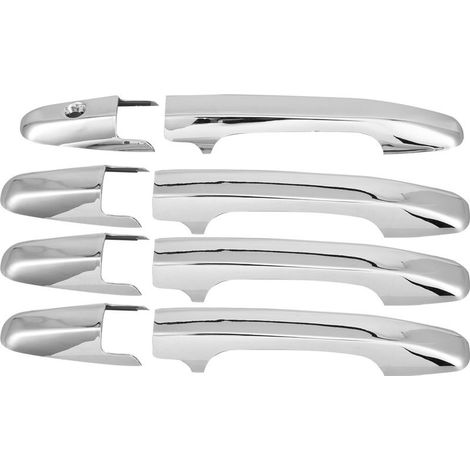 Décoration de revêtement d'habillage de poignée de porte extérieure chromée adaptée à la Honda Civic 8 2006 – 2011 (1/5)