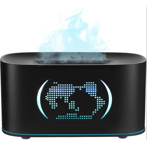 LED Humidificateur d'air, Diffuseur d'Huile Essentielle, Electrique, Arrêt Automatique pour Chambre, Bureau, Spa, Yoga, Massage (1/5)