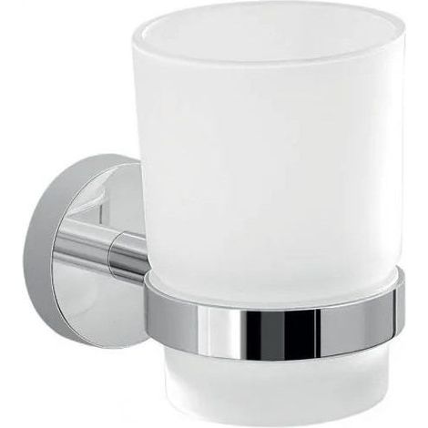 Aso Porta Cepillos De Dientes De Pared En Vidrio 6,8X9,6 Cm  Sparta