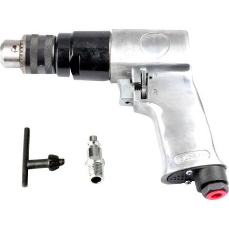 Perceuse Pneumatique Réversible 10mm 3/8" avec Mandrin à Clé Outils Pneumatiques