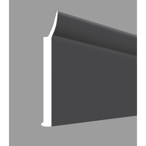 Flachprofil mit Dichtlippe 220 x 5 x 0,3 cm titan