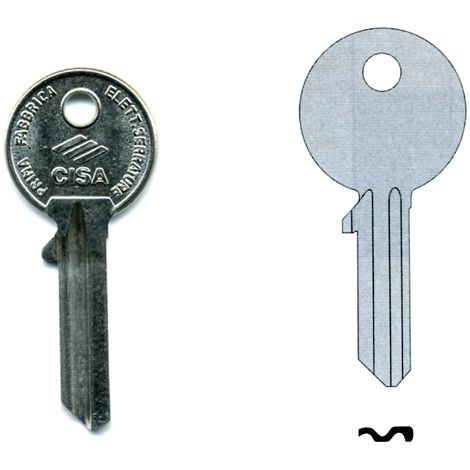 Cisa 01410-00-1 Chiave 5 Perni Dx (1/3)