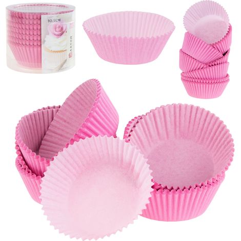 TG64643-1 Muffinförmchen, 150 Stück, rosa Papierförmchen, 7 cm (1/5)
