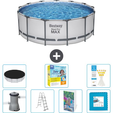 Bestway Steel Pro MAX Rund - 427x84 cm - 8-teilig S566