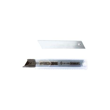 LAME DI RICAMBIO PER CUTTER MM.18- - conf. 10 astucci da pz. 10 (1-11-301) - 1 scatola STANLEY