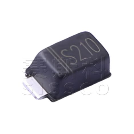 Original Changdian DSS210 SMD Schottky diode (screen-printed marking S210 SOD-123FL 100V/2A), electronic component chip, 5 pieces per pack.