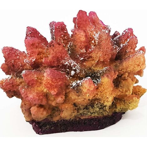 TRADE SHOP - Corallo In Resina Ornamento Per Acquario 15x10.5x13 Cm Sottomarino Decorazioni -