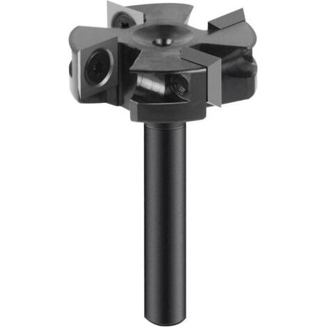 Fraise à défoncer -tige de 8 mm - diamètre de 40 mm - Fraise à Surfacer mèche de rabotage à 4 ailes - (1/5)