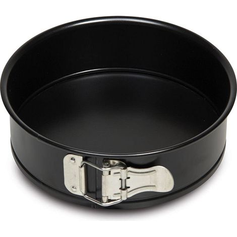 Guardini, Tortiera apribile 1 fondo Ø 18 cm, Acciaio con rivestimento antiaderente, Nero, Made in Italy, Linea Gardenia (1/2)