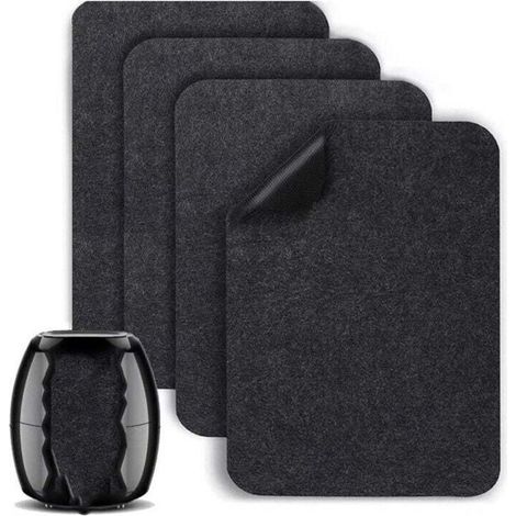 Tapis RéSistant à La Chaleur pour Friteuse à Air Tapis de Protection Plan de Travail Cuisine Antidérapant pour Friteuse à Air, Machine à Café, Mélangeur (44×30CM,4 Pièces) (1/4)