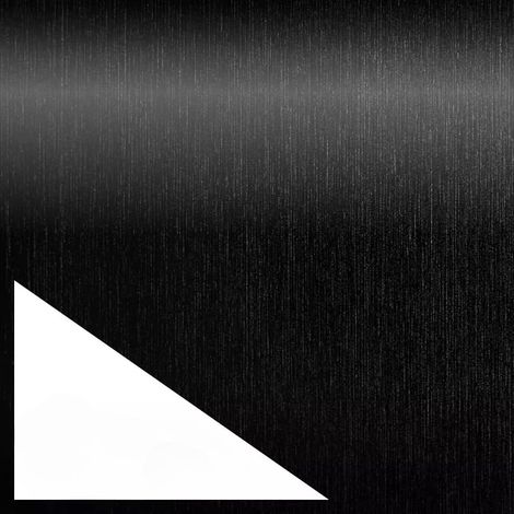 Pellicola adesiva spazzolato 3D raven black APA made in Italy car wrapping h150 Misura - 150cm x 100cm