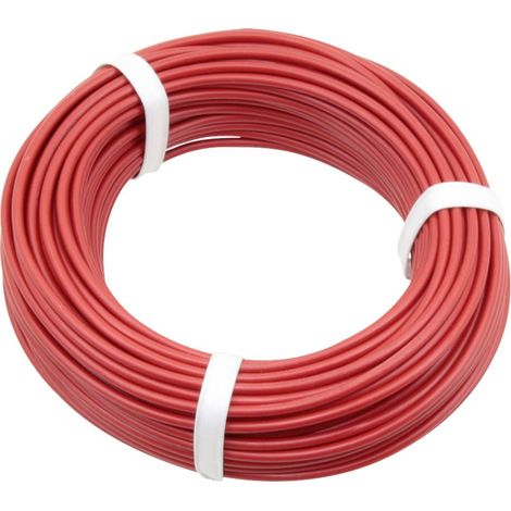 2500 Câble de mesure 25 m rouge 1 pc(s)