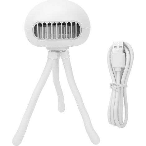 Ventilateur Octopus Portable pour Poussette - Rechargeable USB, Ventilation Douce et Silencieuse (1/5)