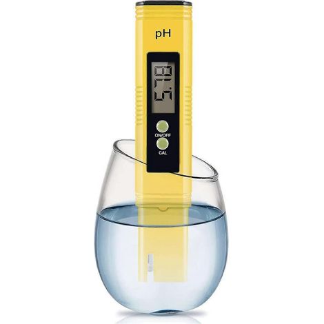 pH-mètre numérique, précision de 0,01, pour eau potable, destiné à la vérification régulière de l'acidité des échantillons liquides à usage domestique.-AquaForge (1/3)