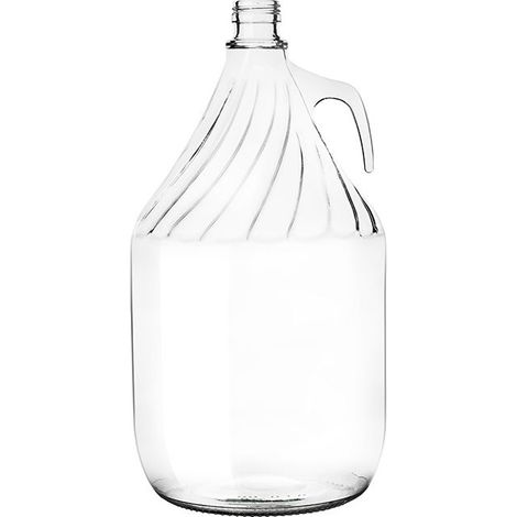 DAMIGIANA DAMA VETRO NUDA 5 L PER TAPPO A VITE- 6,0 pz